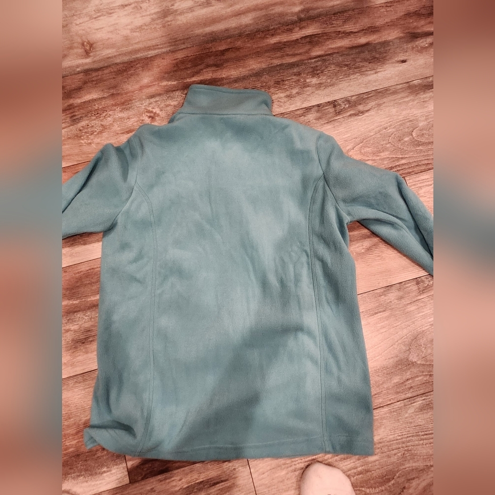 Women's Anyweather Fleece Full Zip Jacket teal - Picture 5 of 5